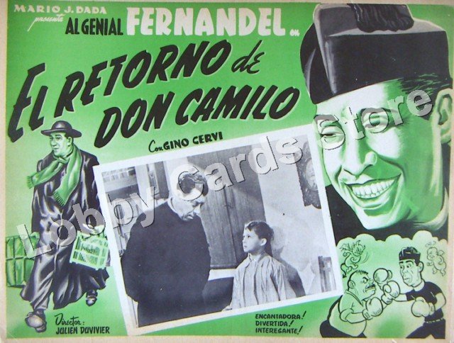 FERNANDEL./ EL RETORNO DE DON CAMILO